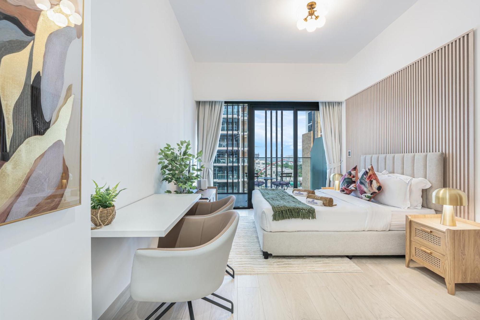 Apartment Chic & Beautiful In The Heart Of Meydan *